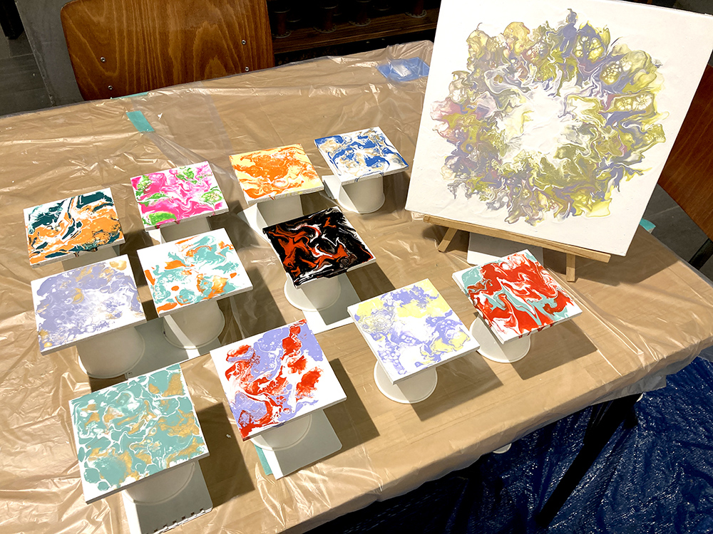 フルイドアートワークショップの画像